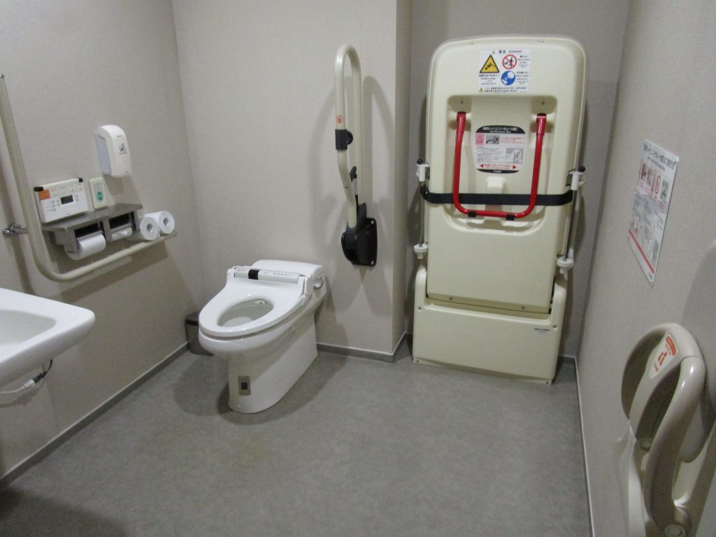 バリアフリートイレがある。