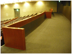 車椅子用スペース