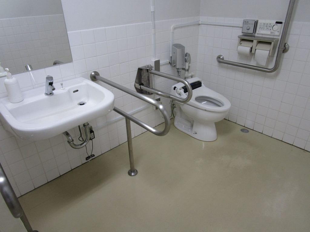 バリアフリートイレがある。